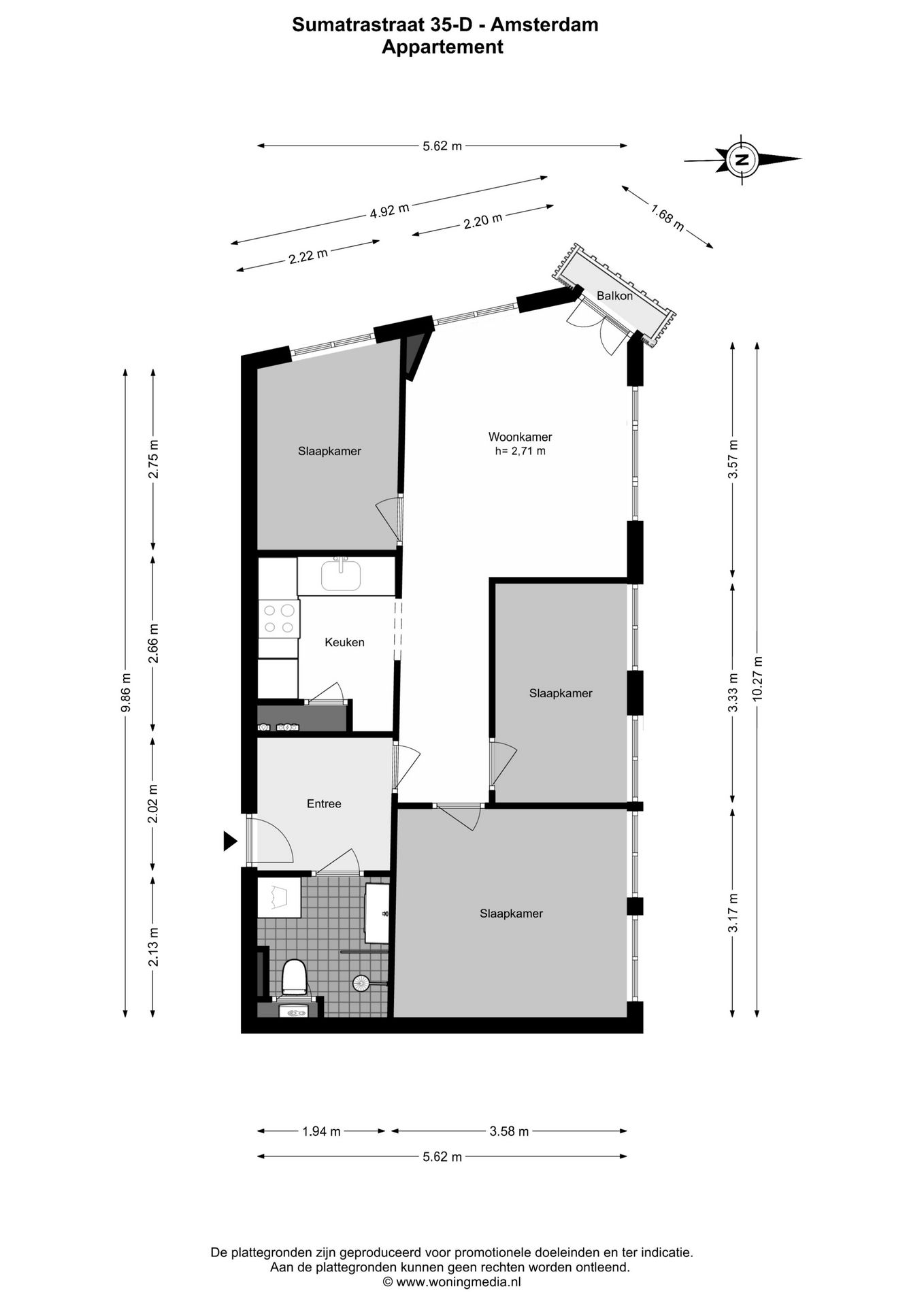 Photo 27 of Sumatrastraat 35-D