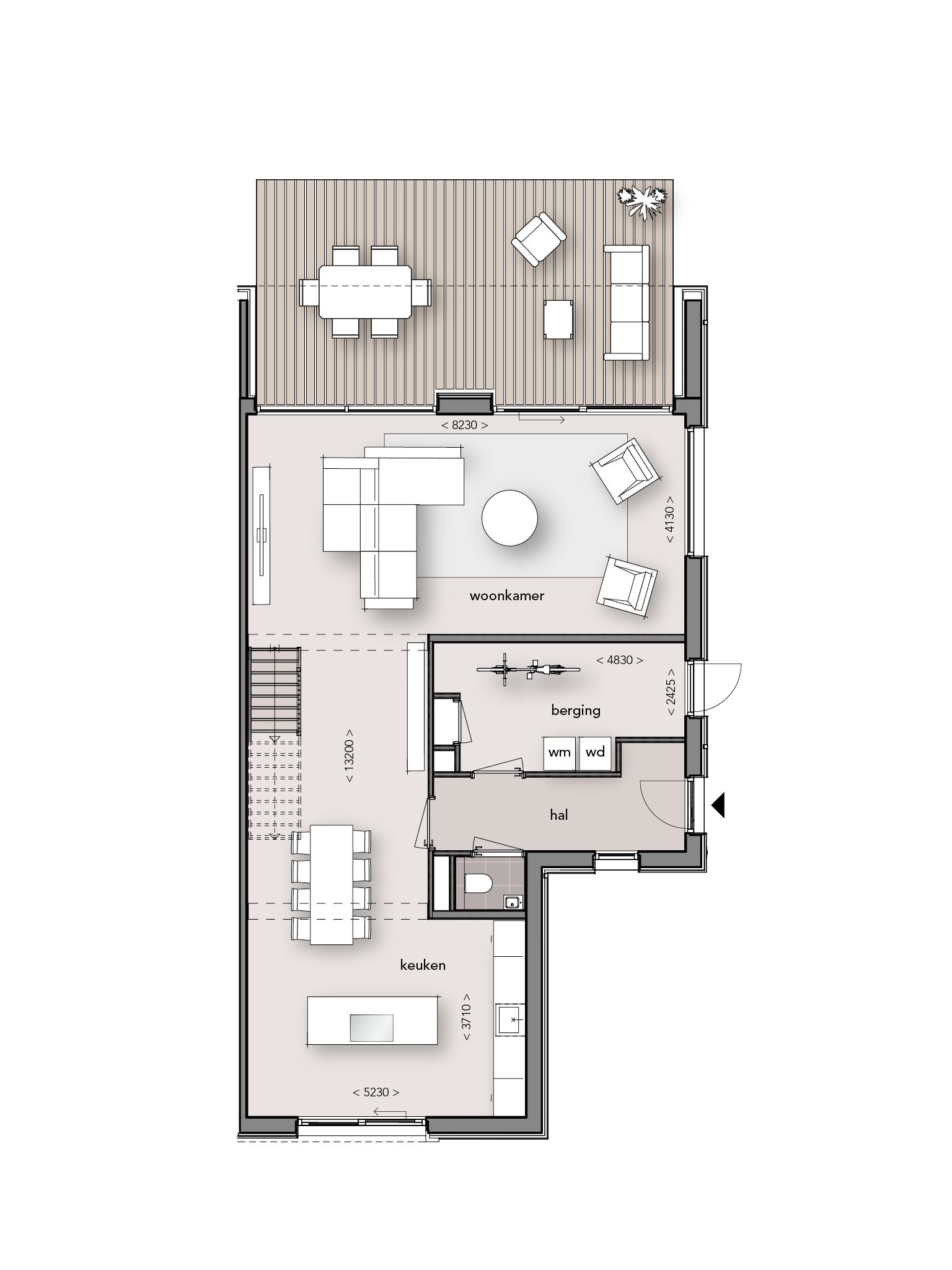 Foto 3 van Benedenerf | 2 onder 1 kap | Fase 2 (Bouwnr. 7)