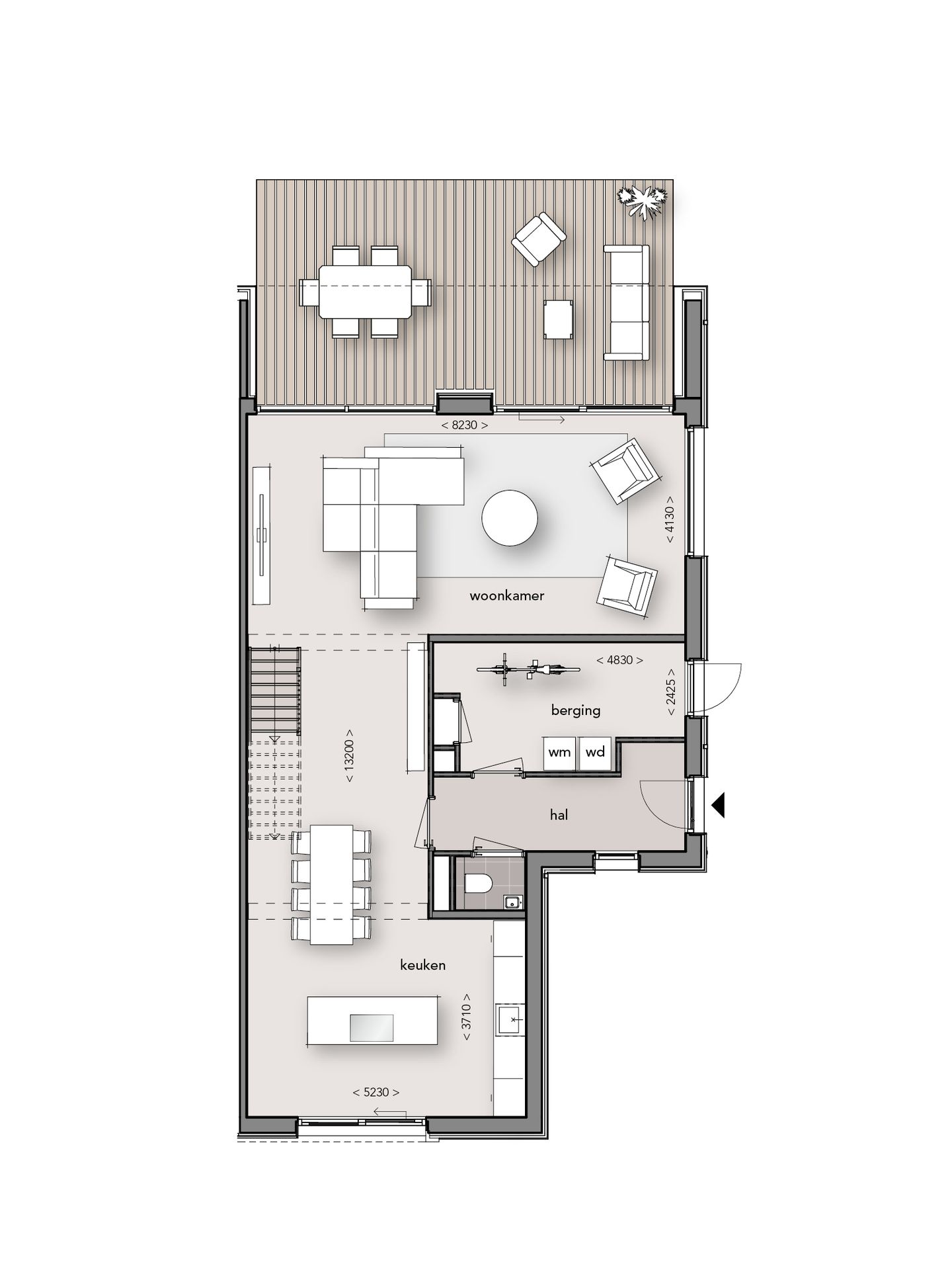 Foto 4 van Benedenerf | 2 onder 1 kap | Fase 1 (Bouwnr. 9)