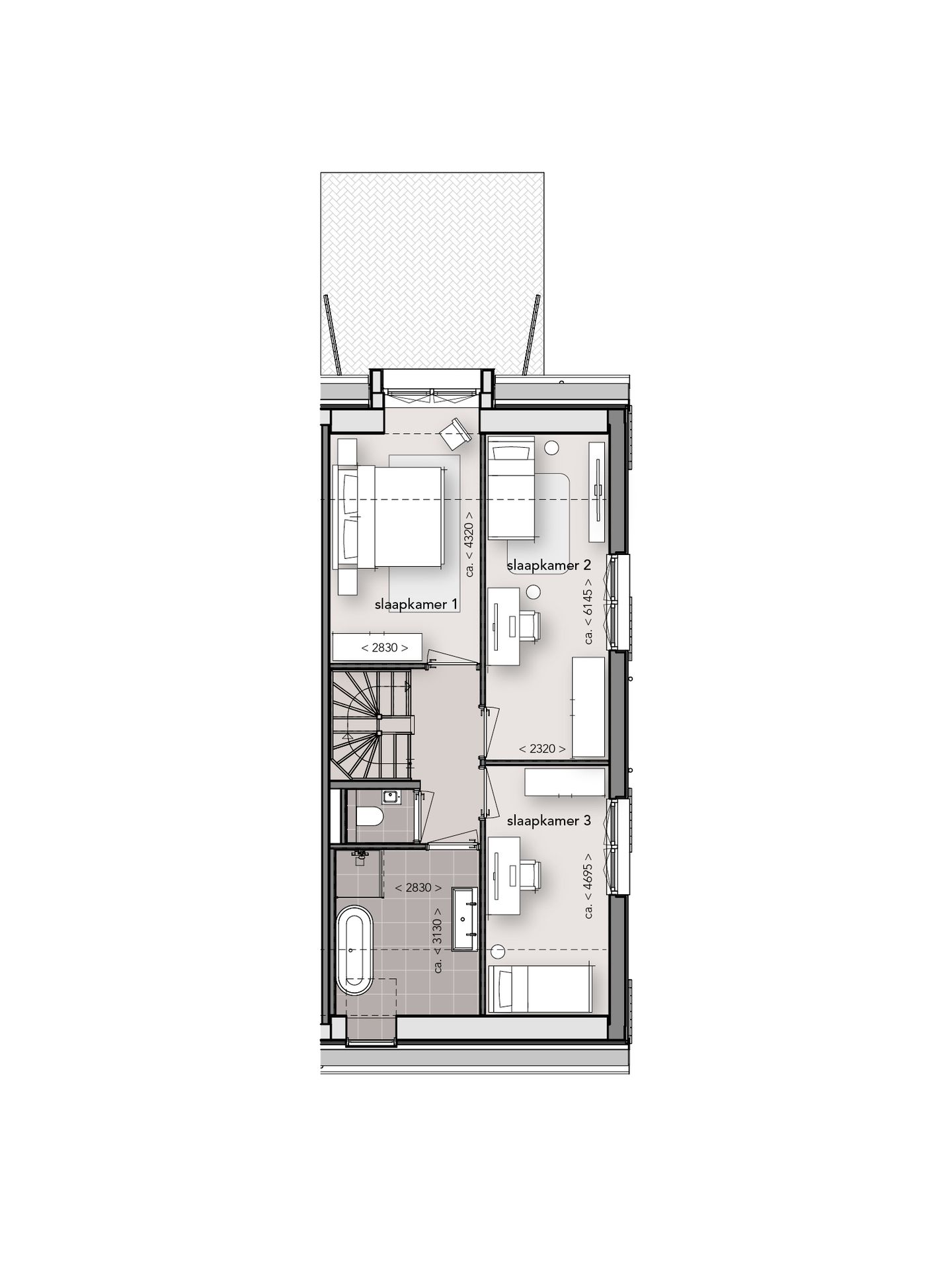 Foto 4 van Benedenerf | Erfwoning Hoek (Bouwnr. 19)