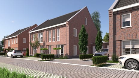 Image of 2-onder-1 kap met erker Double house