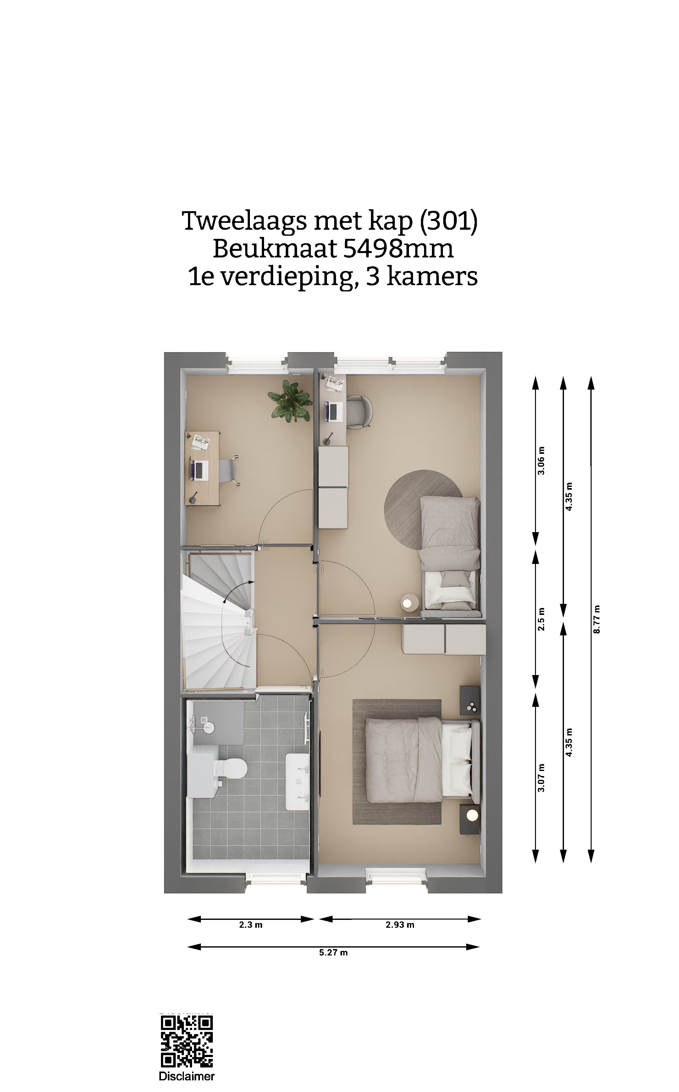 Foto 3 van Meesters van Galder (Bouwnr. 15)