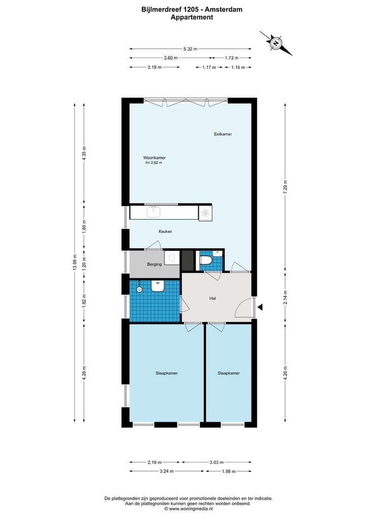 Foto 24 van Bijlmerdreef 1205