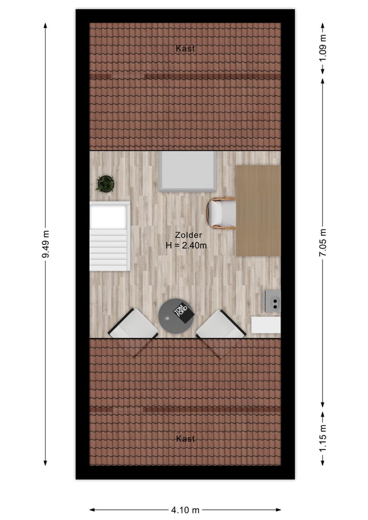 Foto 24 van de Casembrootstraat 7-F