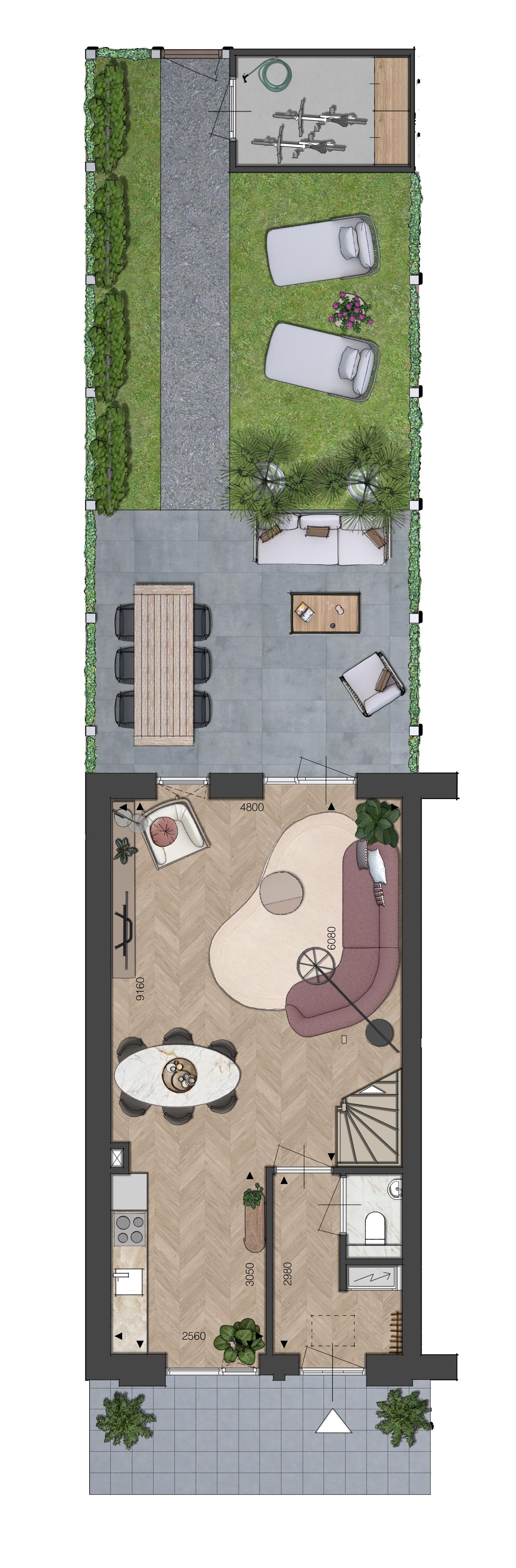 Foto 4 van Blok 03 - Hoekwoning - Zuivelhoek (Bouwnr. bnr. 13)