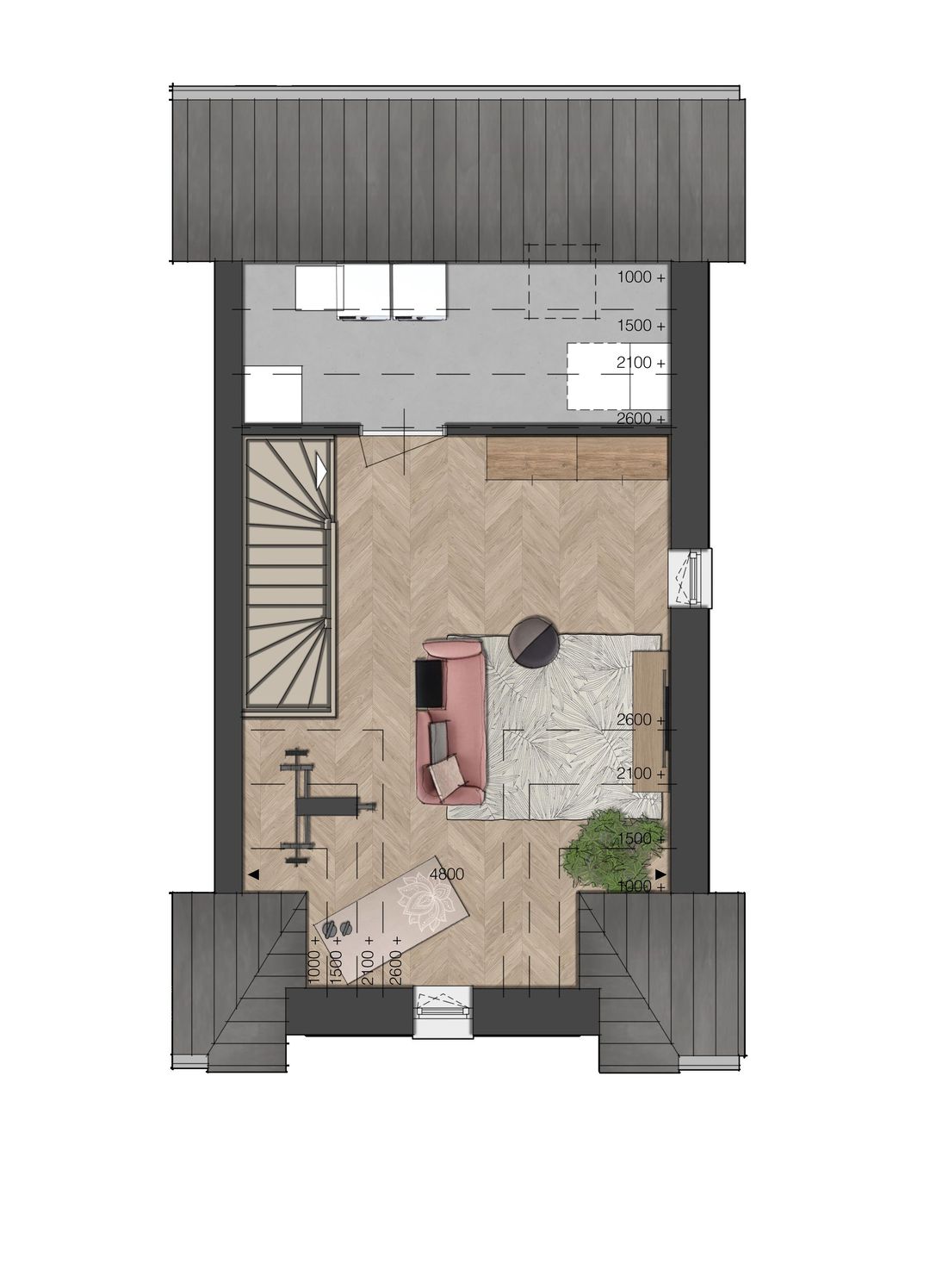 Foto 7 van Blok 02 - Hoekwoning - Zuivelhoek (Bouwnr. bnr. 12)