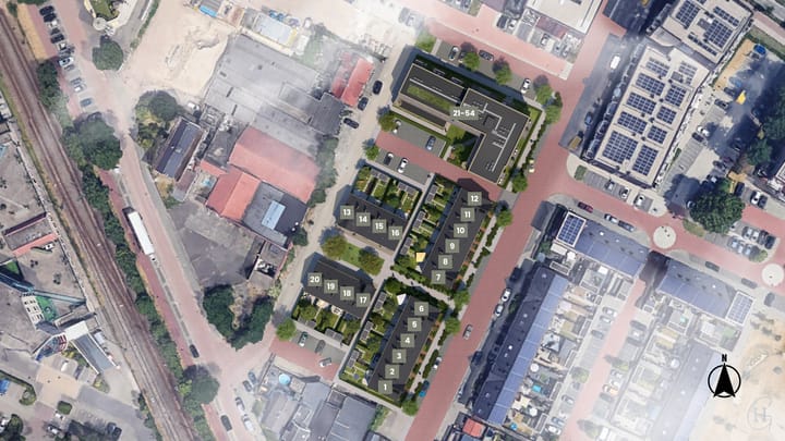 Photo 3 of Blok 01 - Tussenwoning - Tussenspoor (Bouwnr. bnr. 4)