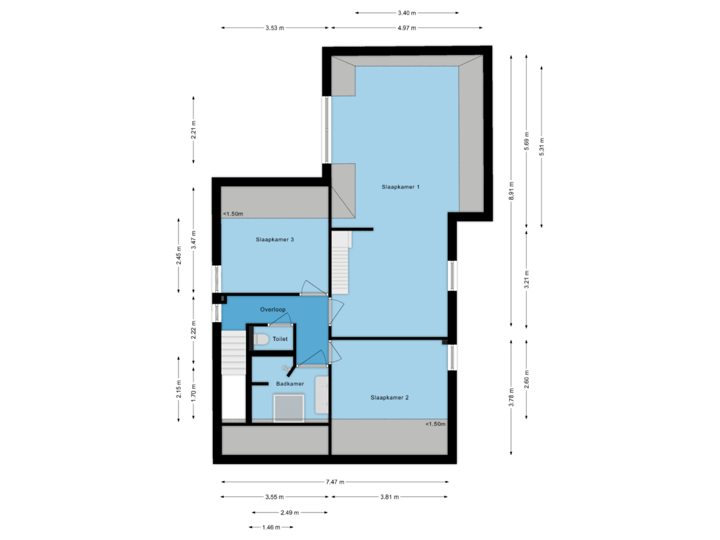 Eerste verdieping Deel 1