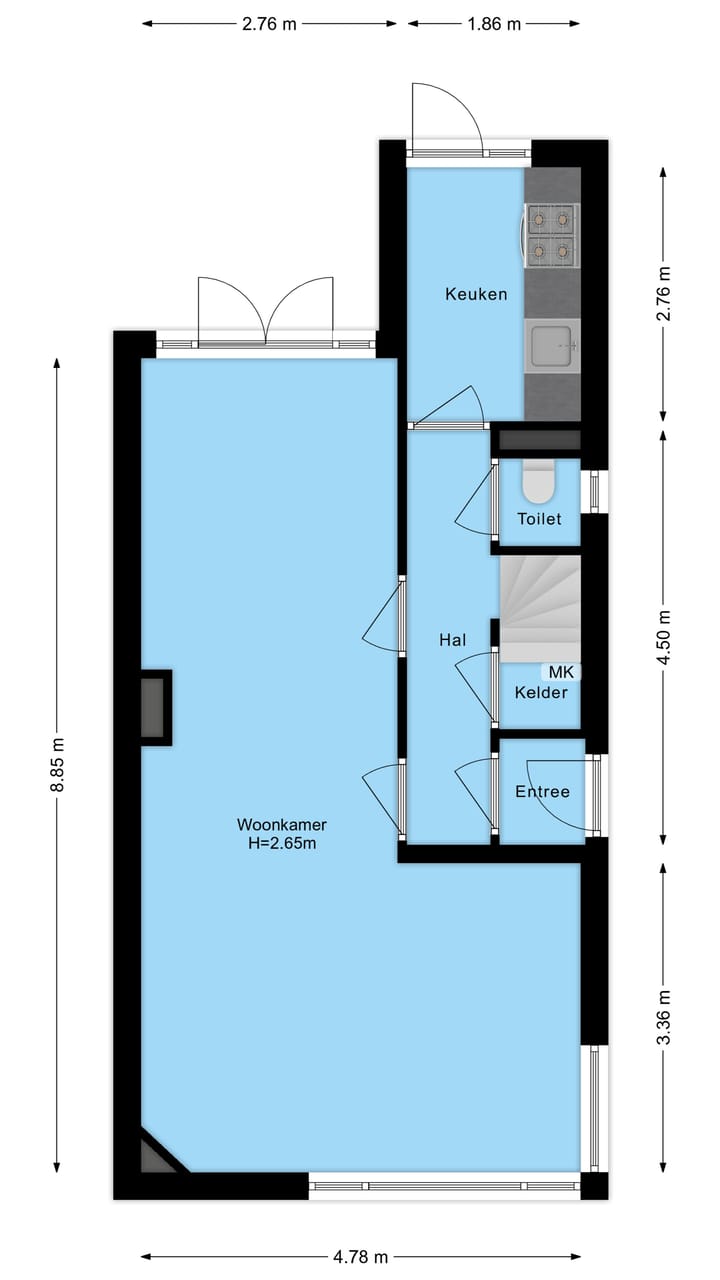 Foto 22 van Stevinstraat 1