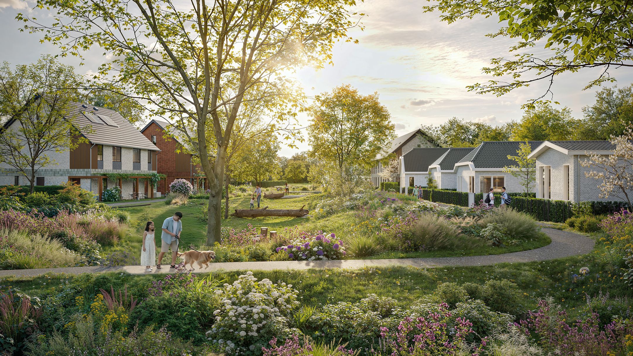 Foto 6 van Parkbuurt fase 1B - Twee-onder-een-kapwonin (Bouwnr. 36)