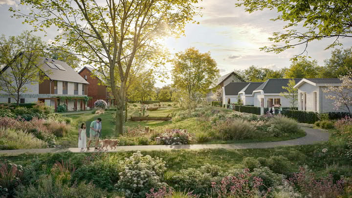 Foto 6 van Parkbuurt fase 1B - Twee-onder-een-kapwonin (Bouwnr. 37)