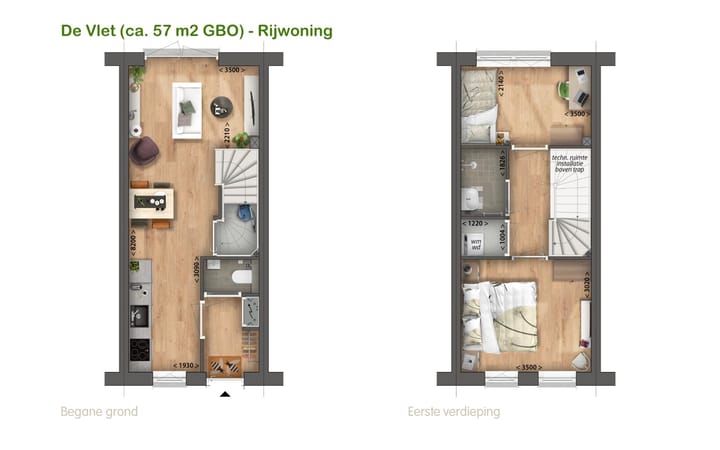 Foto 5 van De Vlet - Tussenwoning (Bouwnr. 329)