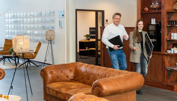 Een promotiefoto voor op kantoor