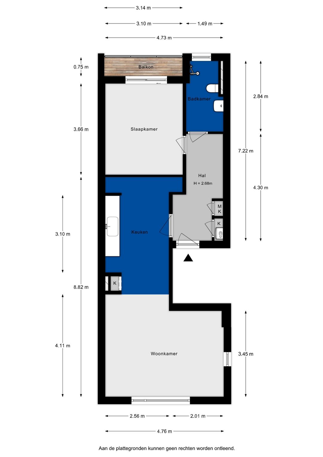 Foto 46 van Klaverstraat 6-B02