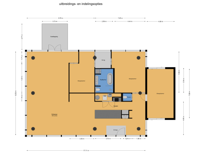 Begane grond alternatief
