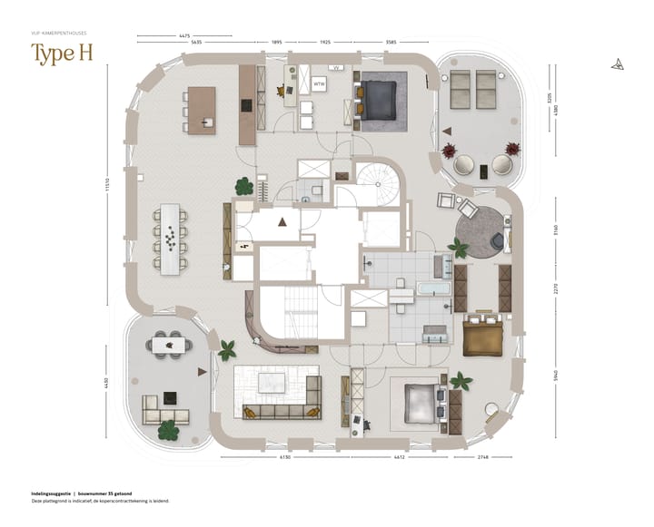 Foto 3 van Type H (Bouwnr. 34)