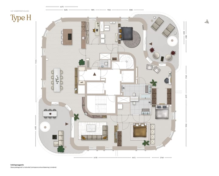 Foto 5 van Type H (Bouwnr. 35)