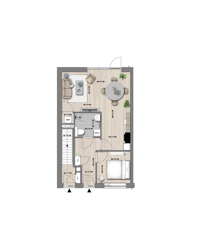 Foto 4 van Benedenwoning (Bouwnr. 21)