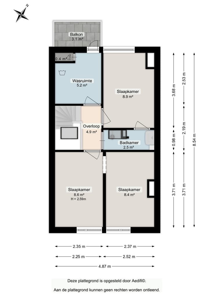 Foto 49 van Wassenberghstraat 49-B