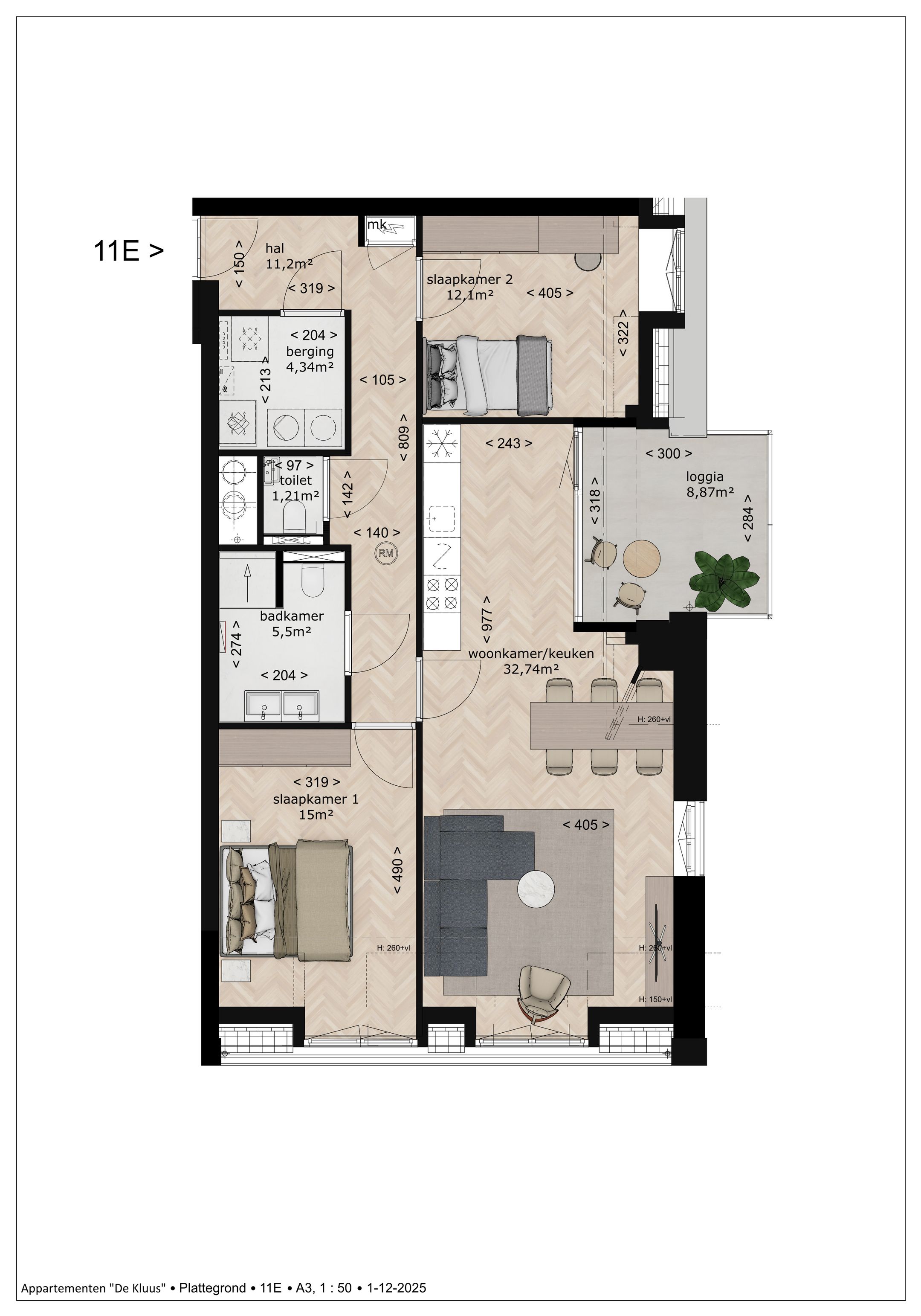 Photo 3 of 'De Kluus" Appartementen (Bouwnr. 11)