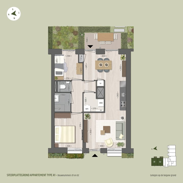 Foto 4 van A1 (Bouwnr. 2)