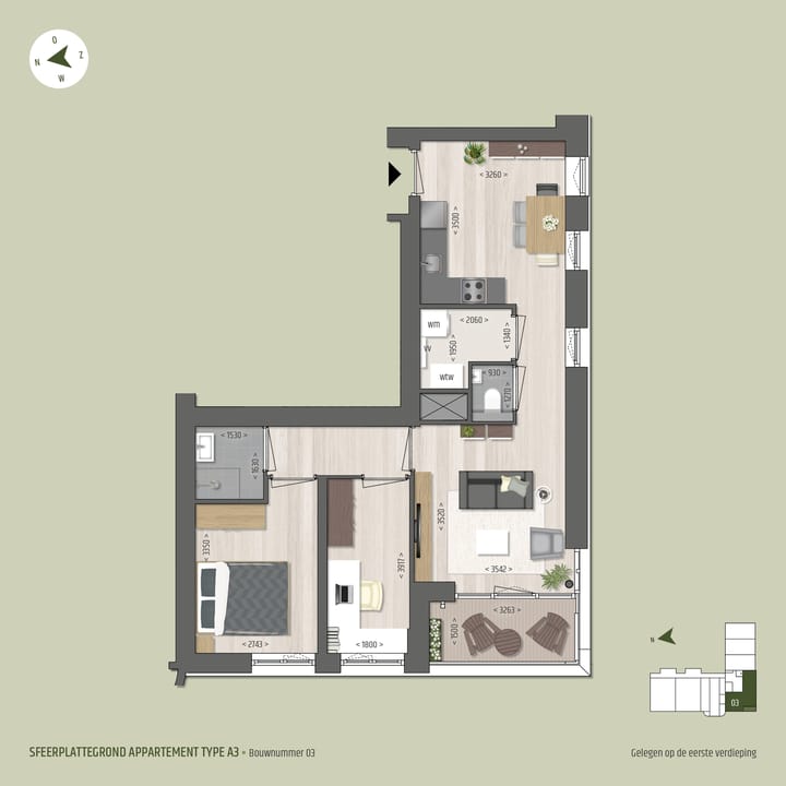 Foto 4 van A3 (Bouwnr. 3)