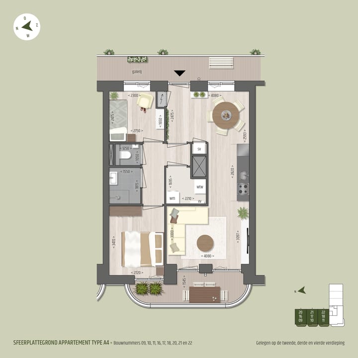 Foto 4 van A4 (Bouwnr. 21)