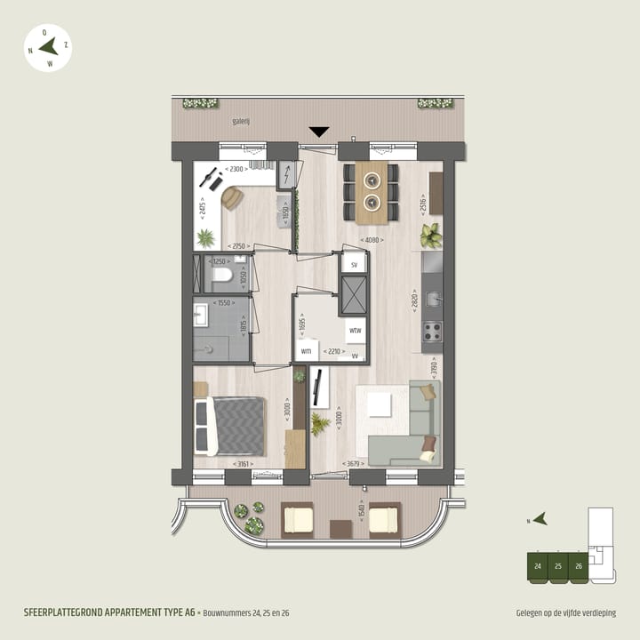 Foto 4 van A6 (Bouwnr. 24)