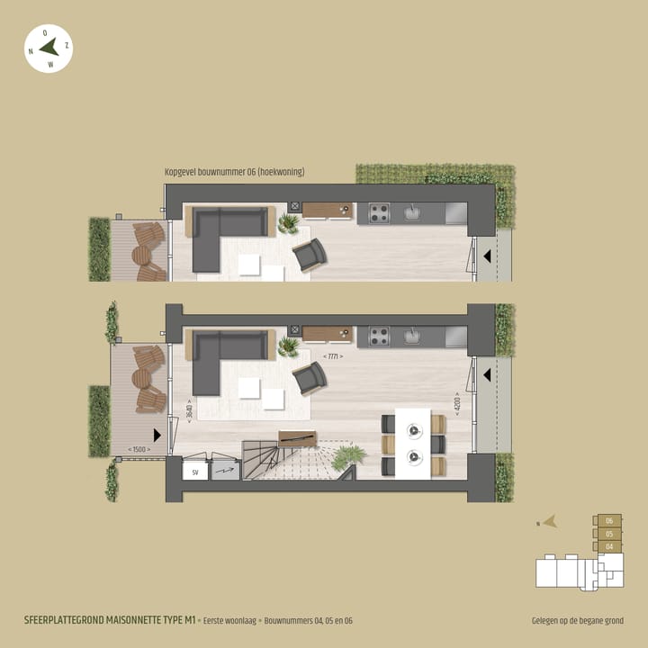 Foto 3 van M1 (Bouwnr. 6)