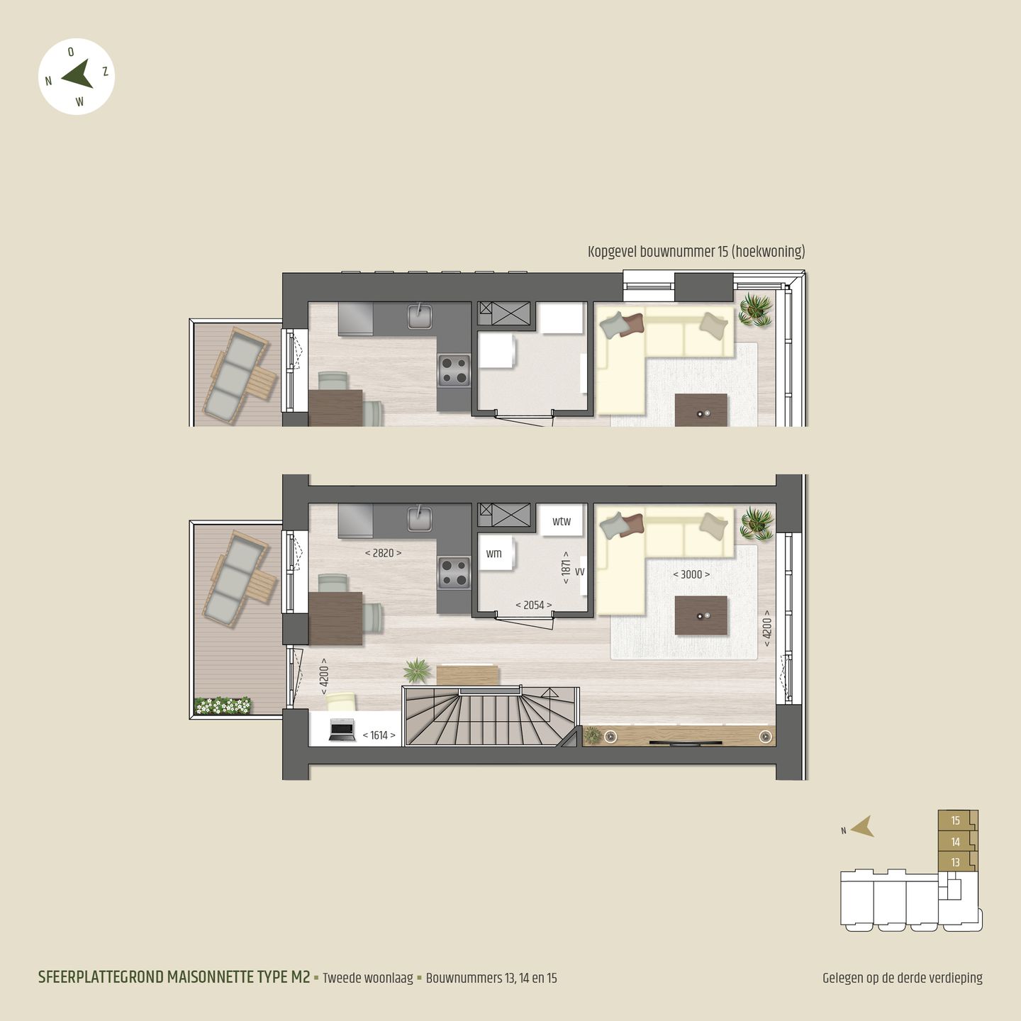 Foto 4 van M2 (Bouwnr. 14)