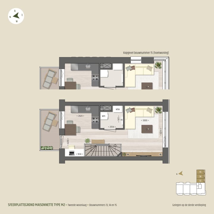 Foto 4 van M2 (Bouwnr. 14)