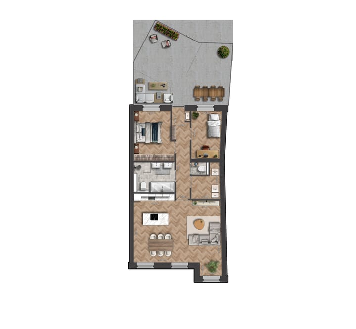 Foto 6 van Lord Nelson Blok 1 - Conqueror