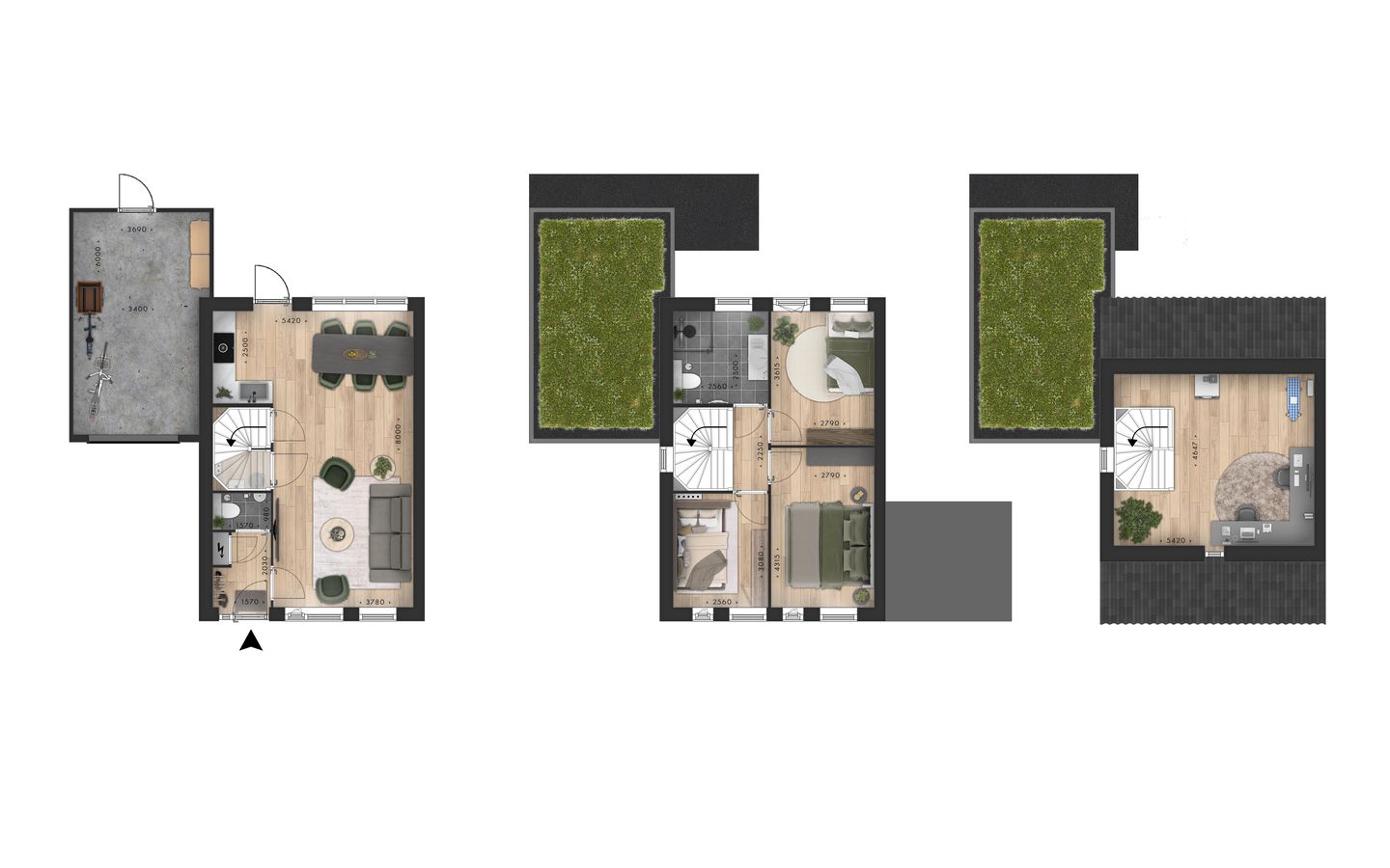Photo 4 of Elzenkamer Fase 1 - Hoekwoningen 25013 (Bouwnr. 1)