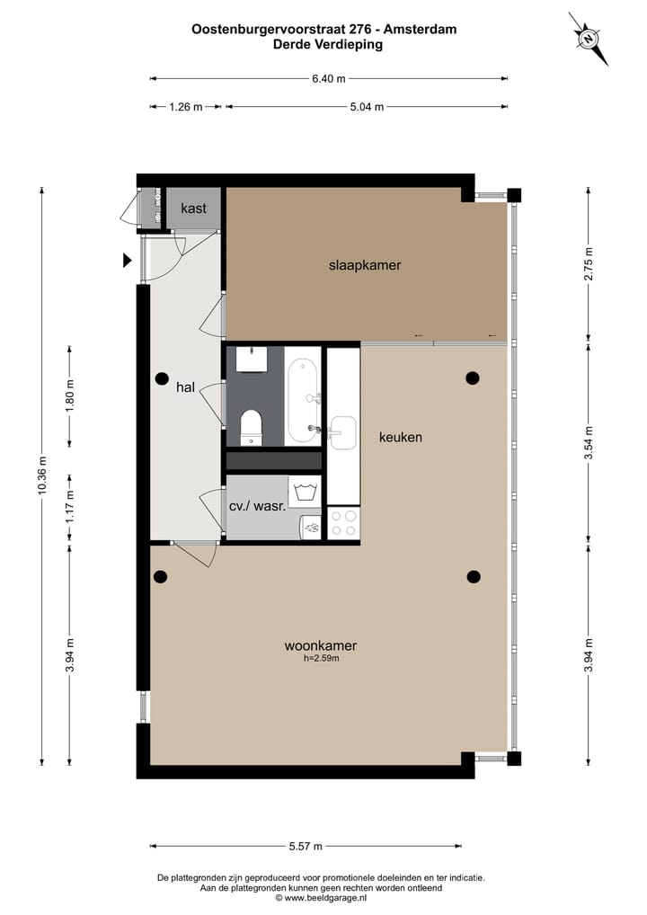 Foto 14 van Oostenburgervoorstraat 276