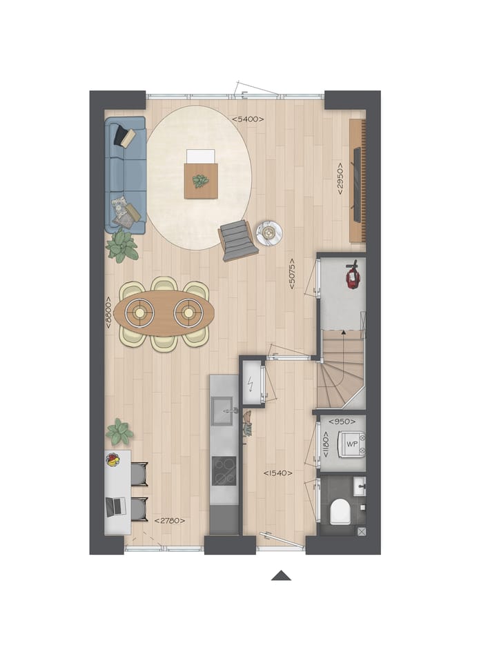 Photo 3 of Tussenwoning type D (Bouwnr. 5)