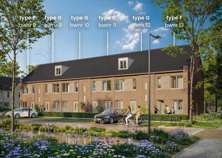 Foto 2 van Tussenwoning type G (Bouwnr. 11)