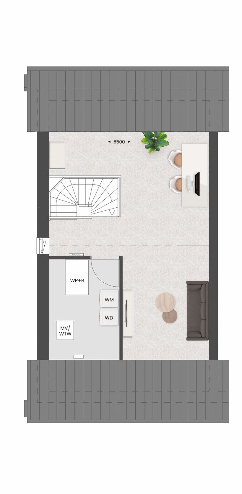 Foto 5 van Tweekapper type A (Bouwnr. 47)