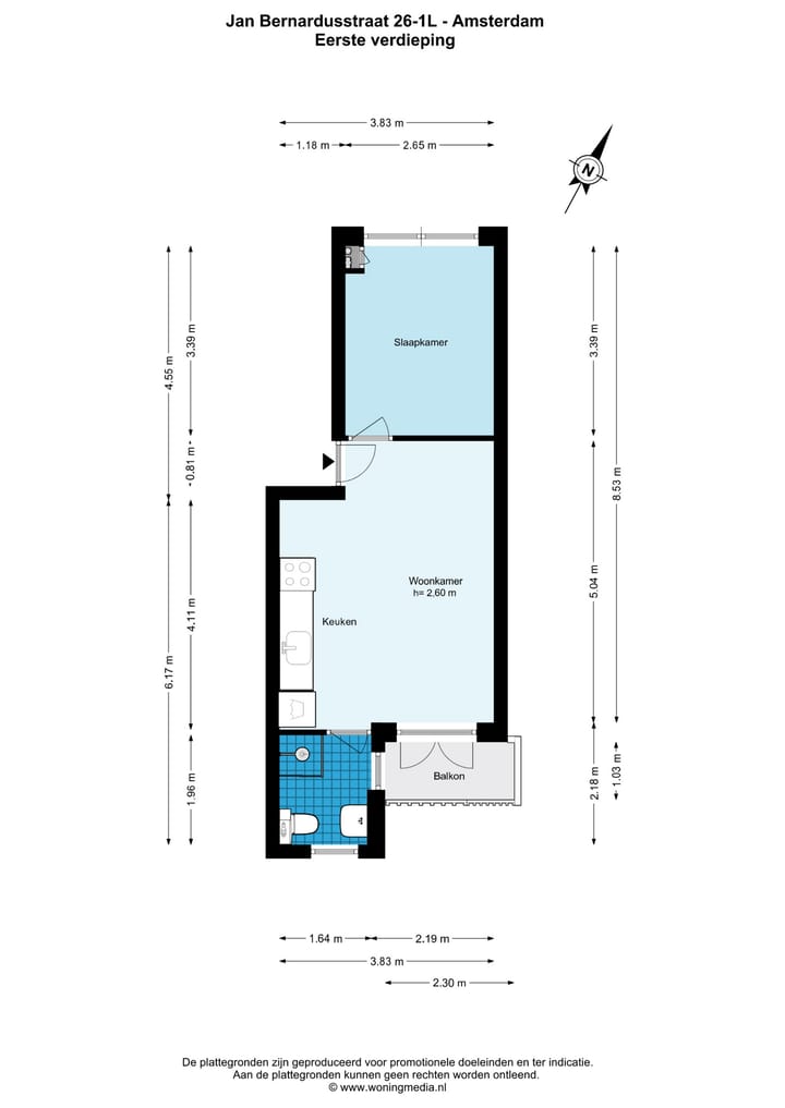 Photo 20 of Jan Bernardusstraat 26-1L