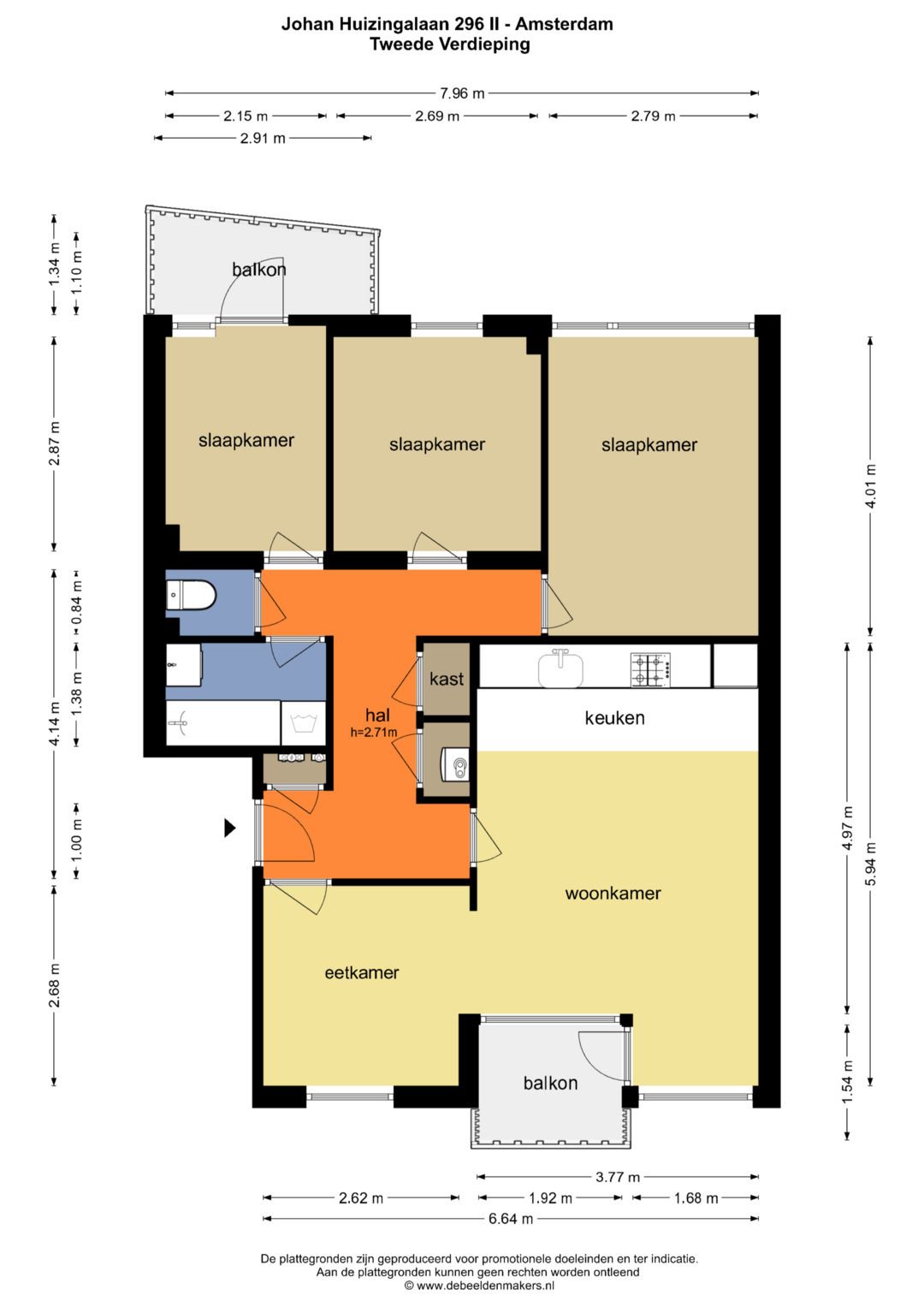 Foto 23 van Johan Huizingalaan 296-2