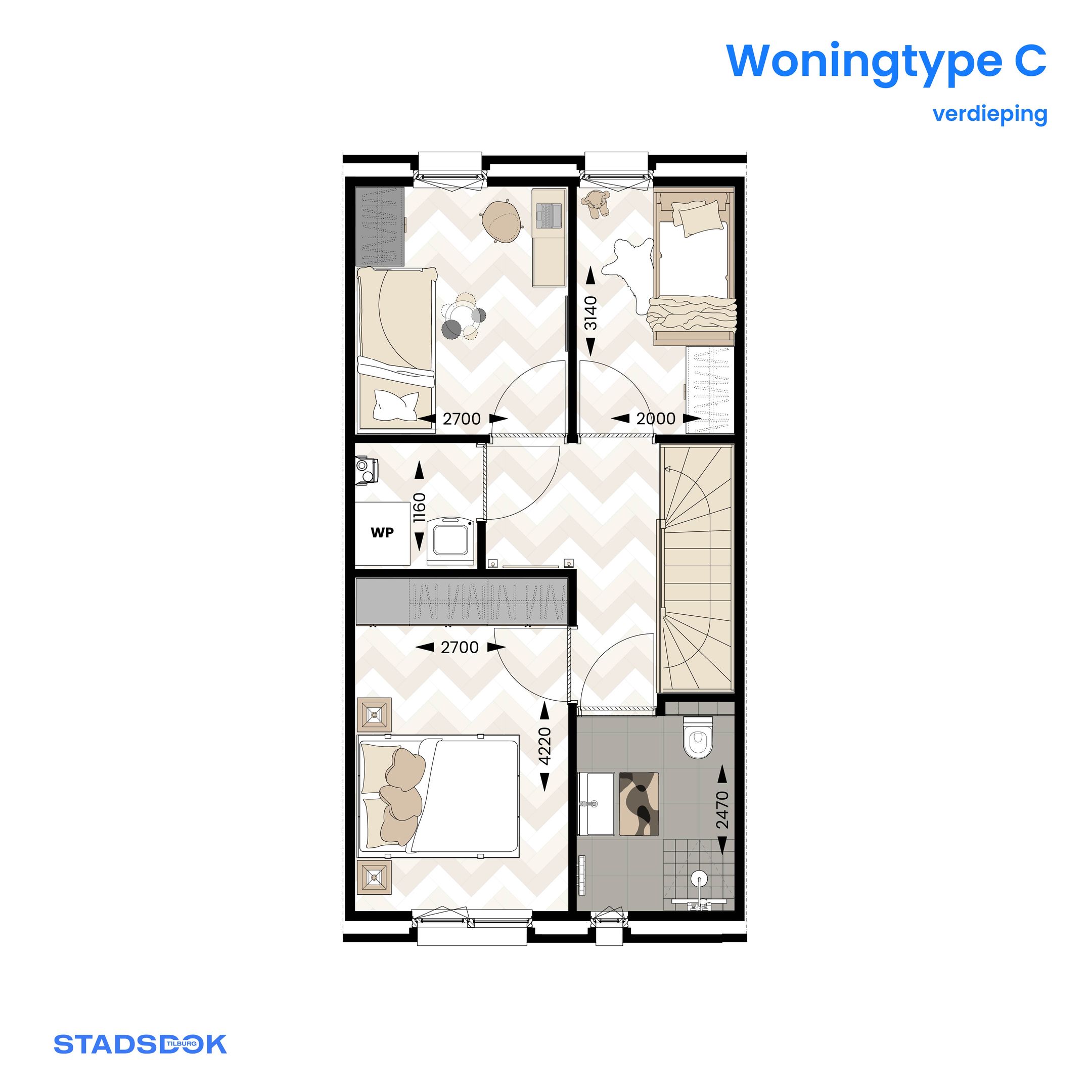 Foto 6 van Stadsdok Tilburg (Galjoenstraat) (Bouwnr. 6)