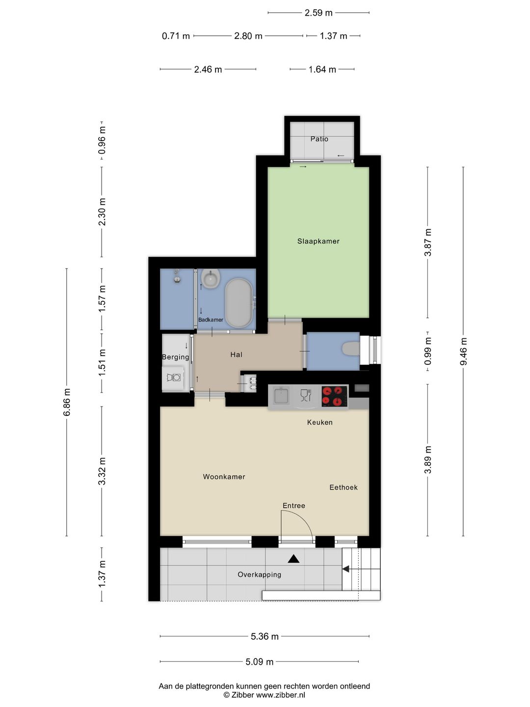 Foto 32 van Van Oldenbarneveldtstraat 11-D