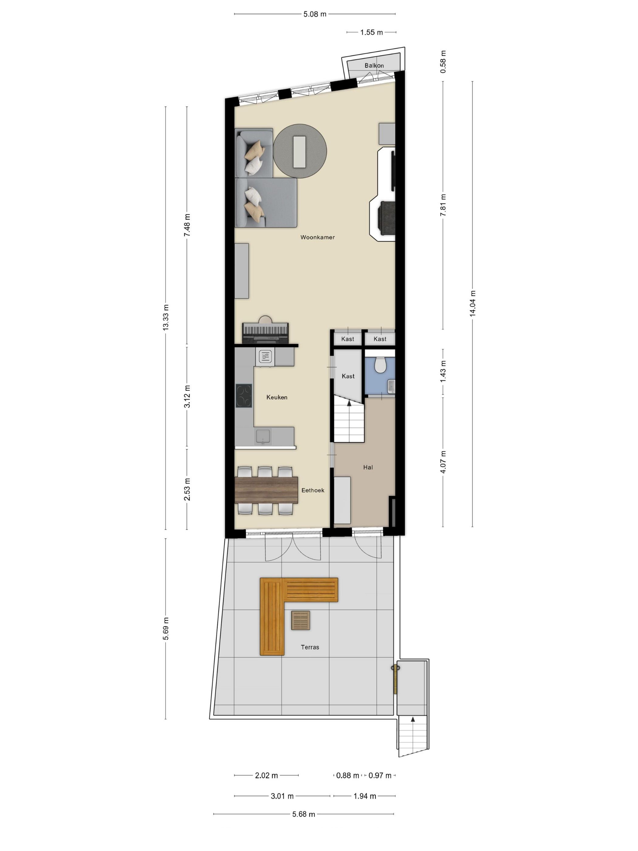 Foto 48 van Koevoetstraat 6-A