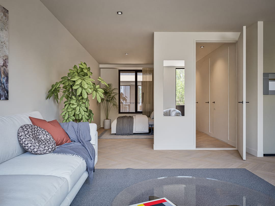 Foto 2 van Loft-appartement (Bouwnr. 41)