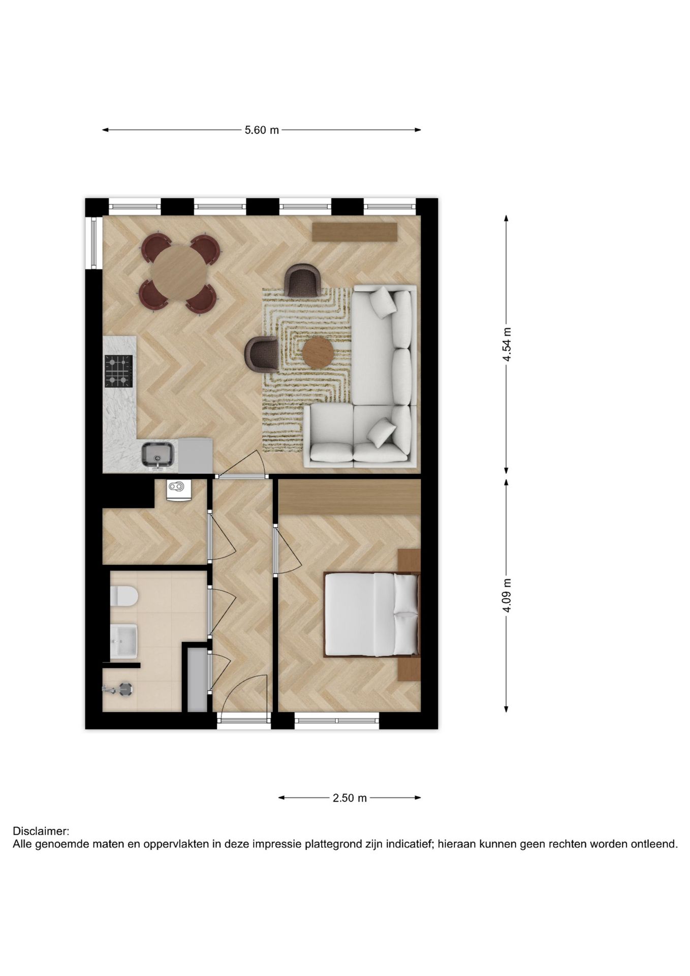 Photo 9 of 2-kamerappartement (Bouwnr. 67)