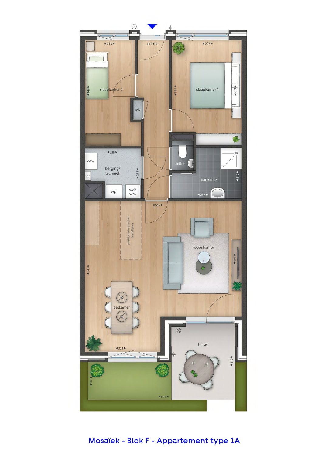 Photo 11 of Appartement Type A (Bouwnr. 5)