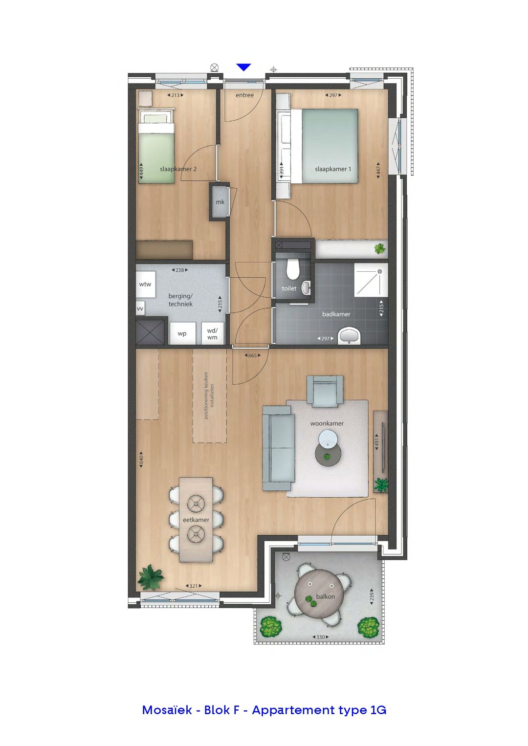 Foto 11 van Appartement Type G (Bouwnr. 15)