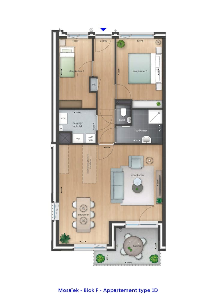 Foto 11 van Appartement Type J (Bouwnr. 24)