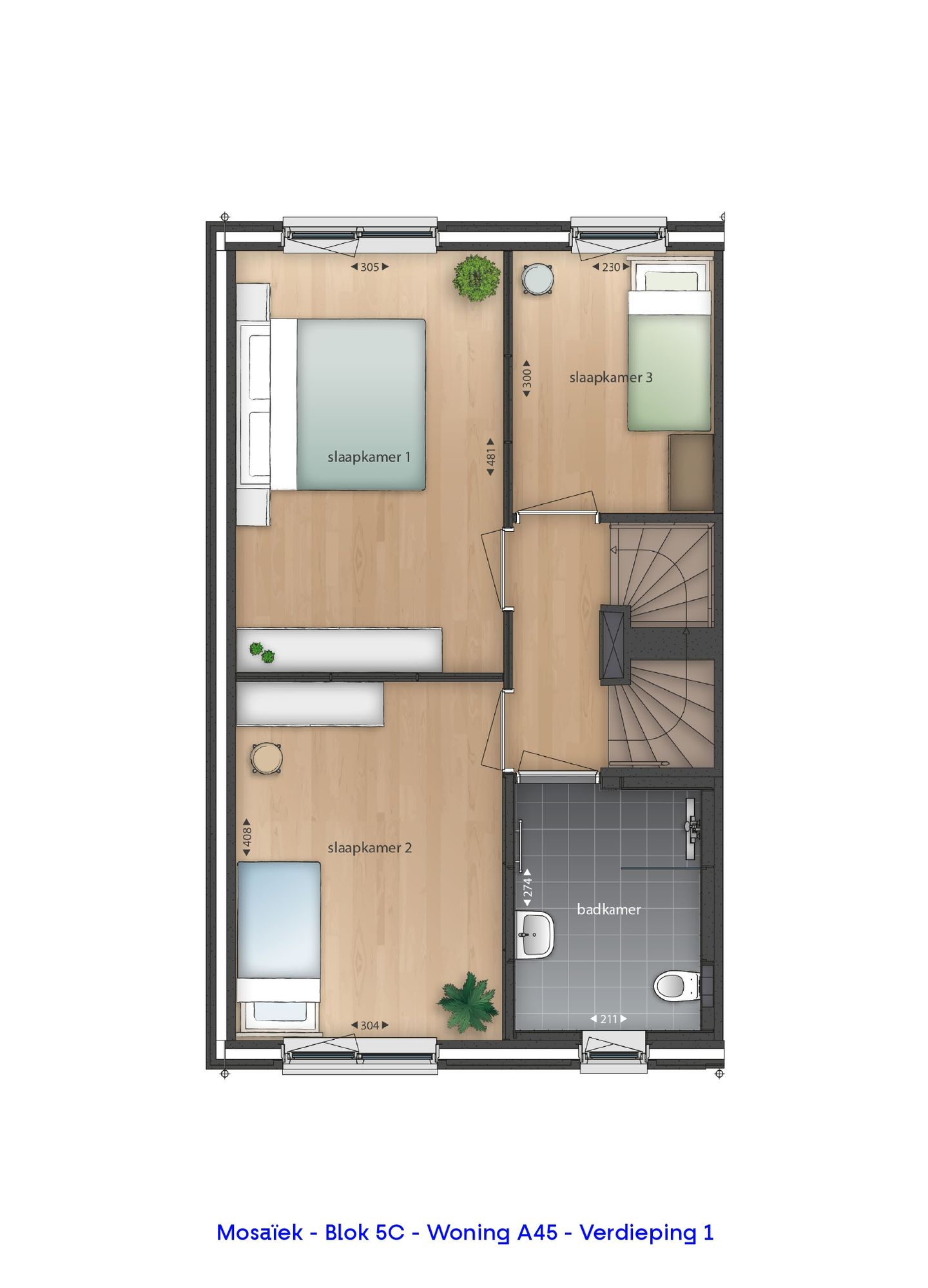 Foto 10 van Hoekwoning (Bouwnr. 45)