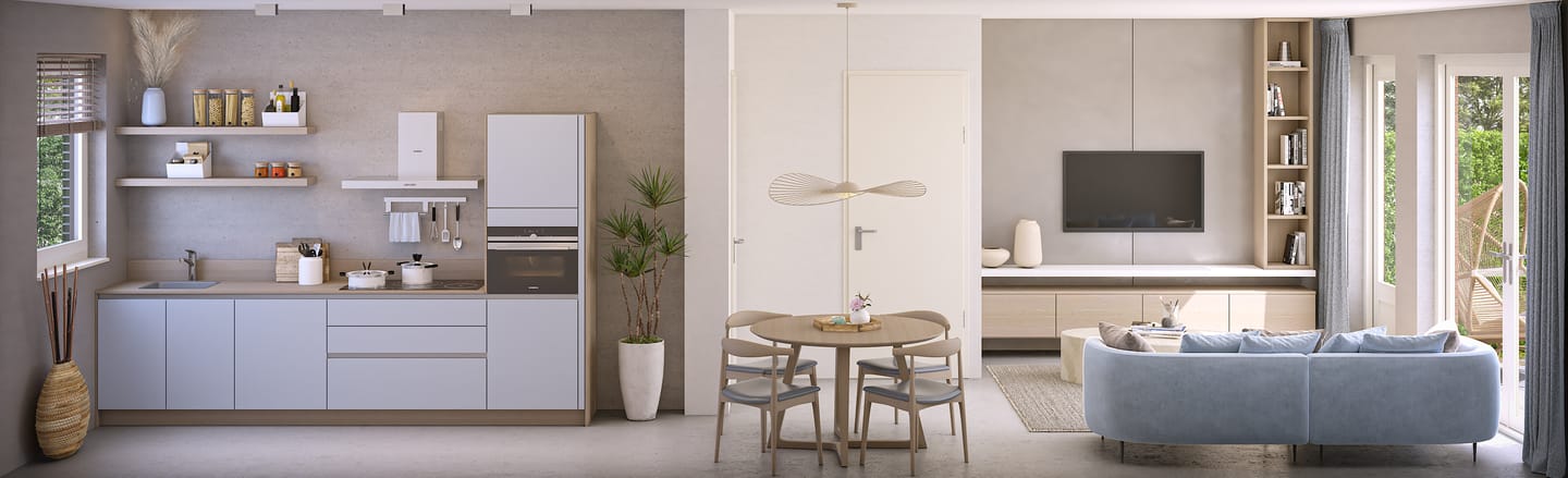 Foto 5 van Tussenwoning met dwarskap (Bouwnr. 36)