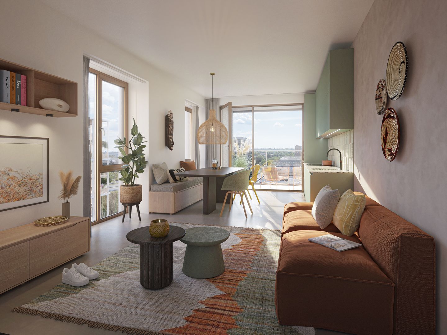 Foto 4 van 2-kamer appartement (Bouwnr. 351)